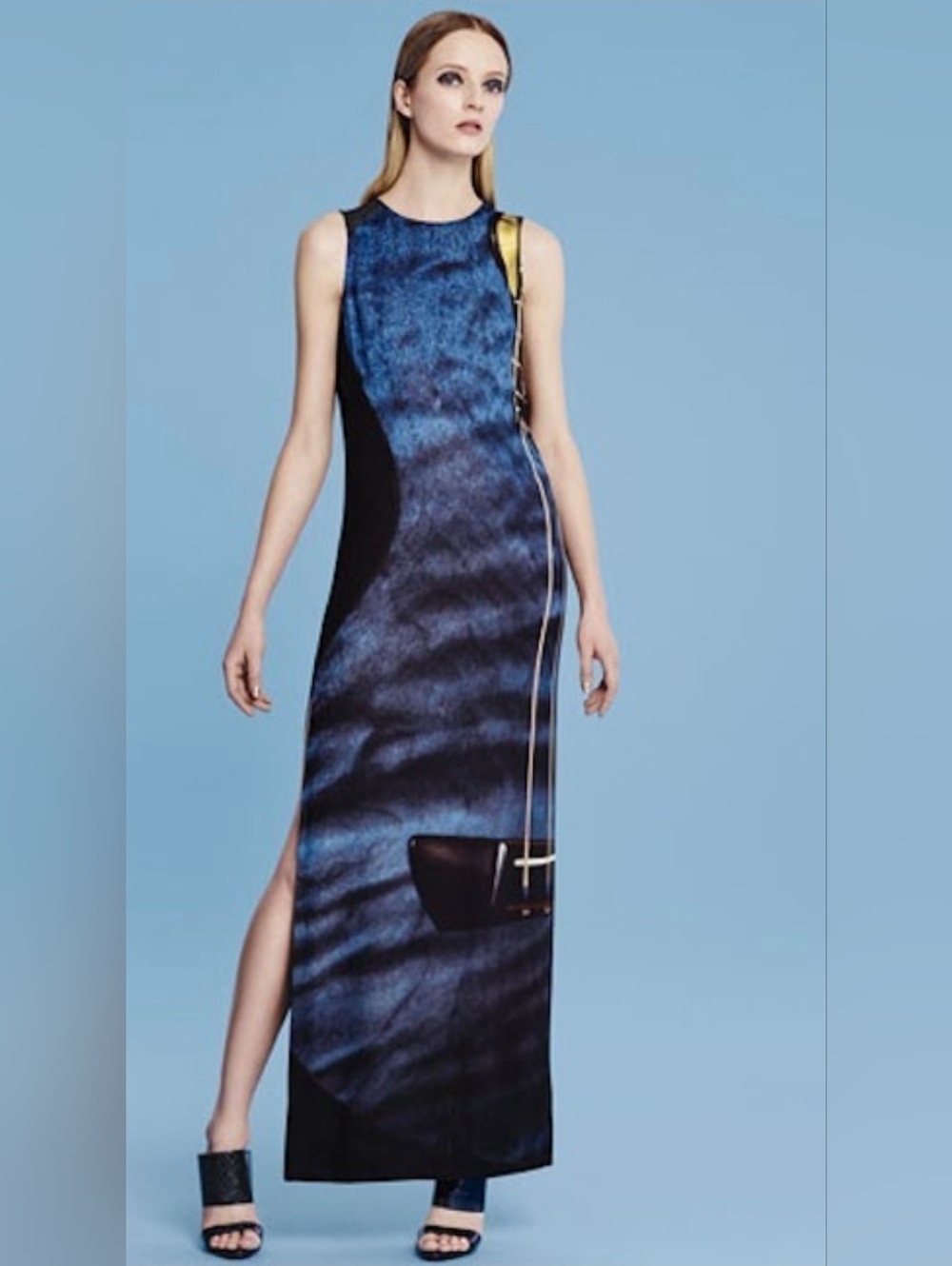 Akris Punto Guitar Maxi Dress US 8